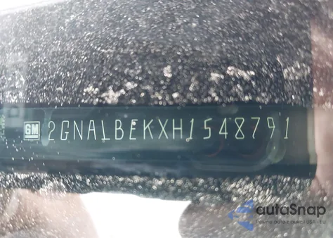 2017 Chevrolet Equinox Ls из США, поврежденный, VIN 2GNALBEKXH1548791